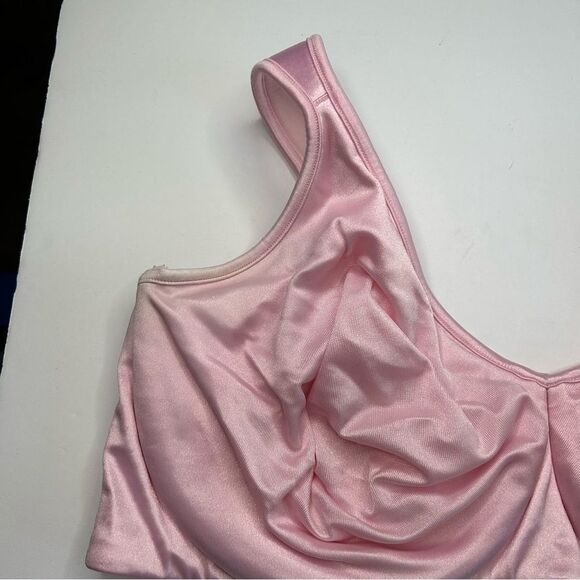 Cacique Pink Full-Coverage Unlined Bra 44DDD 44F - Picture 11 of 11